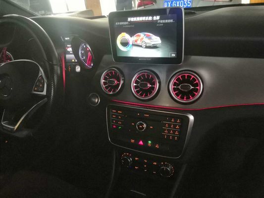 Luce ambientale automatica Luce ambientale automatica sistema di illuminazione a led per auto multi colori per Mercedes benz w176