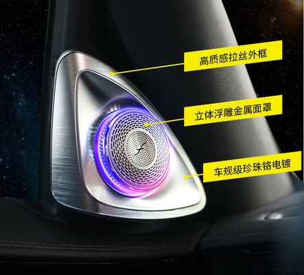 Sistema audio rotante 4D Altoparlanti per auto con luce decorativa ambientale