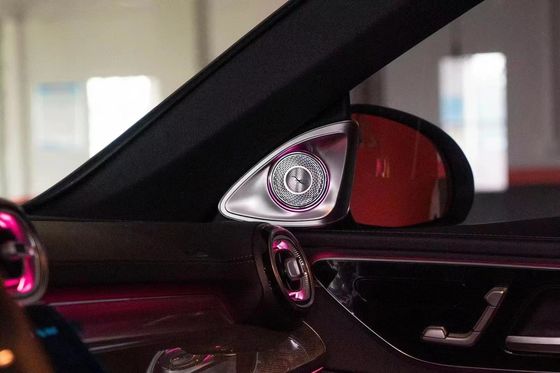 Set di altoparlanti per auto con rotazione 4D per Mercedes Benz W206 Classe C 64 colori