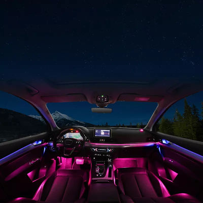12V auto decorativa all'interno della luce LED 64 colori multi colori per Audi Q5