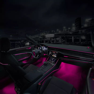 Atmosfera di luce ambientale per auto per interni a LED decorativa per Audi A6