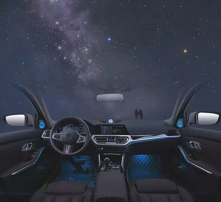 کیت نورپردازی محیطی 64 رنگ، نورپردازی داخلی خودرو برای BMW