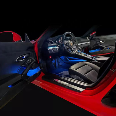 Decorazione interna automatica Strisce luminose a LED Luce ambientale per auto per Porsche Boxster 718