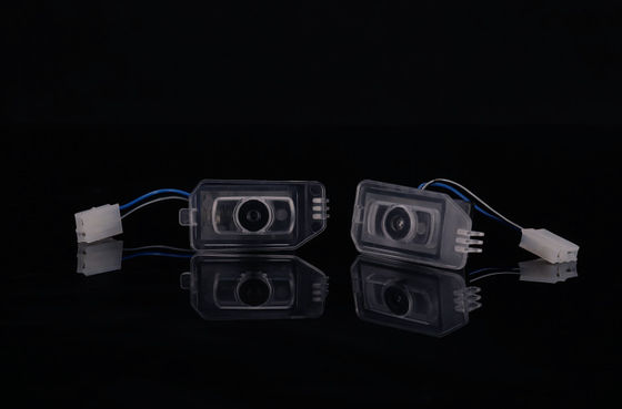 DC 12V Specchio LED Car Logo Welcome Light 6500K Per Mercedes Benz ODM