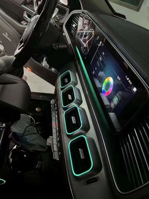 Interni 64 Color Led Air Vent Turbine Outlet Luci ambientali Per Mercedes Benz Gle Gls W167