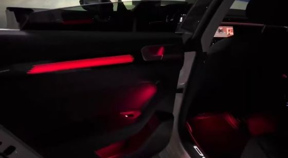 Illuminazione ambientale RGB Progettazione dello stampo reticolare per VW CC ((2021-2024)