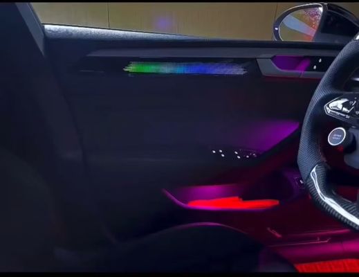 Luci ambientali Sinfonia arcobaleno dinamica Progettazione dello stampo reticolare per VW CC ((2021-2024)