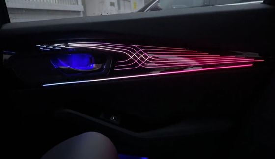 Luci ambientali Sinfonia arcobaleno dinamica Stile nastro per Honda INSPIRE ((2023)