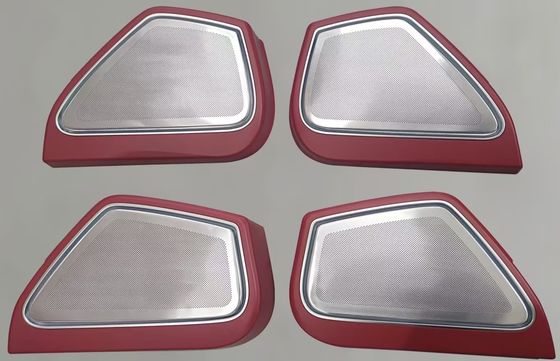 Ambient lights selective breeding Luminous horn cover Black/Red/Cream-coloured for Porsche Panamera(2017-2022)