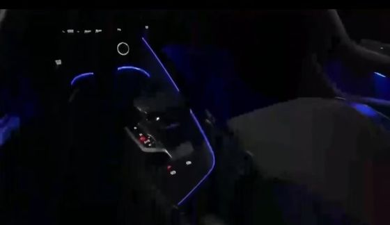 Luci ambientali Streamer dinamico Perfetto controllo centrale+ Set di sette pezzi ((Intagliatura in radio) per Audi A4 (2017-2023)