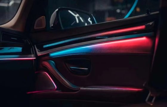 Luci ambientali LED sinfonia arcobaleno dinamica per BMW Serie 5 ((2011-2017)