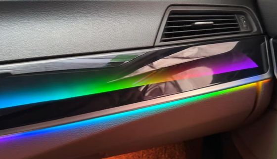 چراغ های محیطی LED روشنایی پویا رنگین کمان سمفونی پویا (طراحی قالب) برای BMW سری 5 ((2011-2017)