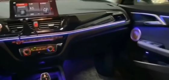 چراغ های محیطی LED RGB+شبکه رنگ متوسط برای BMW X1 ((نسخه سه محفظه)) ((2016-2023)