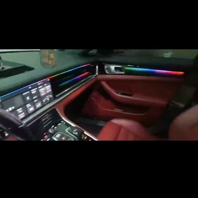 Long Axis Dynamic Style 24 luce luce a colori Phantom per Porsche Panamera luce ambientale ((17-24)