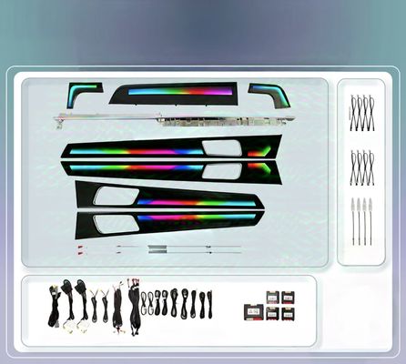 Long Axis Dynamic Style 24 luce luce a colori Phantom per Porsche Panamera luce ambientale ((17-24)
