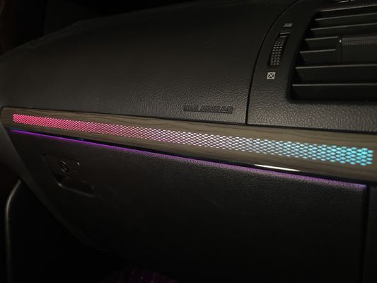 Dynamic Rainbow Symphony Ambient Light for 2010+ Toyota Prado Wood Effect Button Control