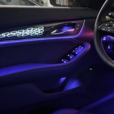 26 Lights Phantom colored Grid Pattern Mold Design/Phantom colored Ambient Light for CadillacCT5