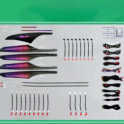 26 Lights Phantom colored Grid Pattern Mold Design/Phantom colored Ambient Light for CadillacCT5