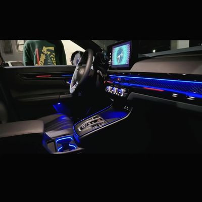 21 Lights Flowing Light Dynamics Four Doors Central Control for   Honda C R V Ambient Light