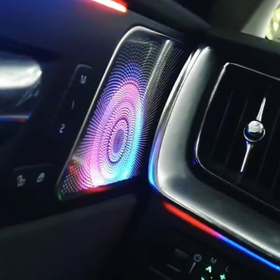 مدل قالب تنظیمات بالا 22 چراغ نور محیط رنگ خیالی برای VOLVO XC 60